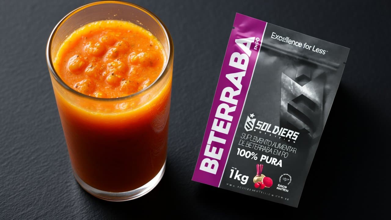 Vitamina de Beterraba com Laranja